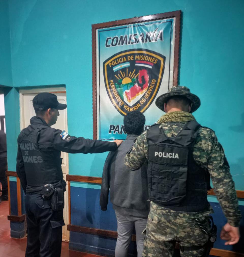Detuvieron a un joven tras apuñalar a su primo durante una discusión en Panambí